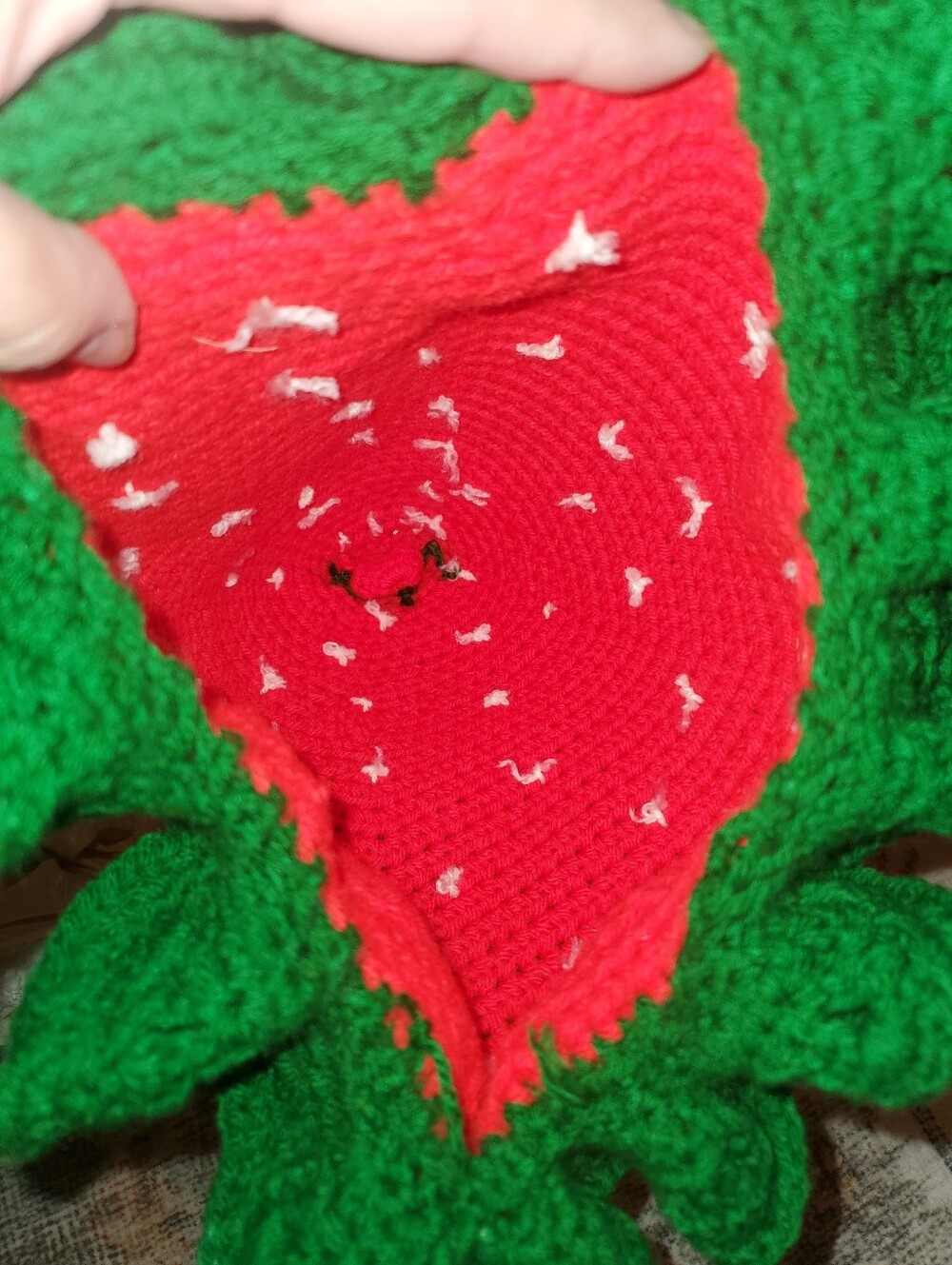 Handmade Strawberry Backpack - Picture 7 of 10